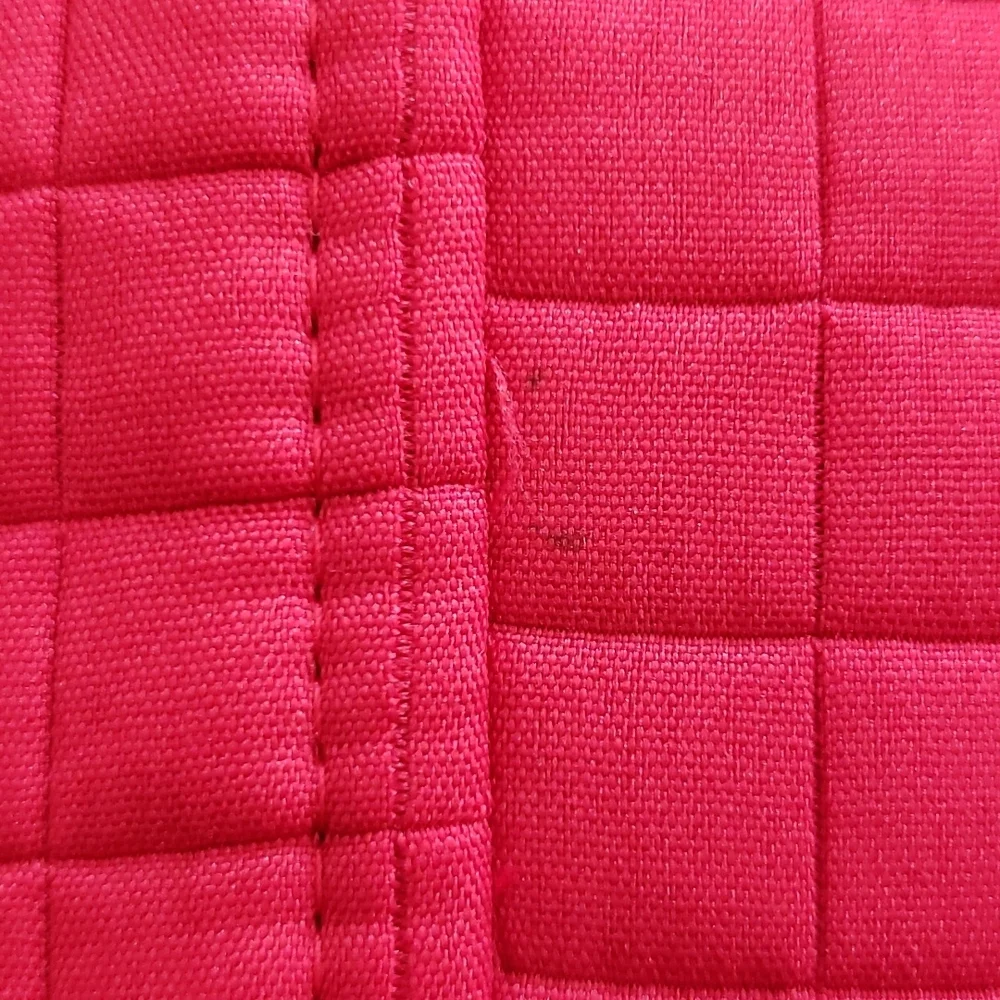 Harve Benard Red Quilted Zip Front Jacket Sz 12 ☆Like New☆‎ - Picture 8 of 8